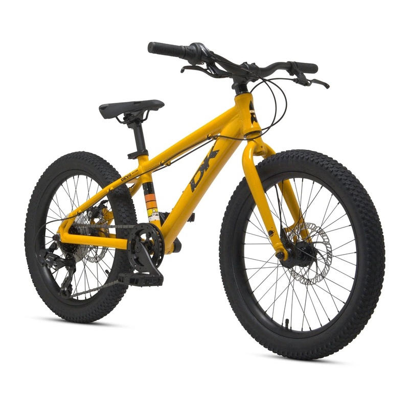 DK Rover 20 Kids Complete Mountain Bike – Yellow