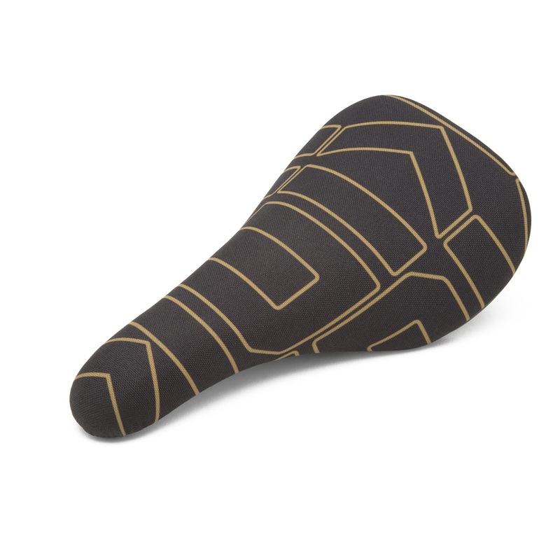 Kink BMX Big Slim Stealth Seat – Black/Gold