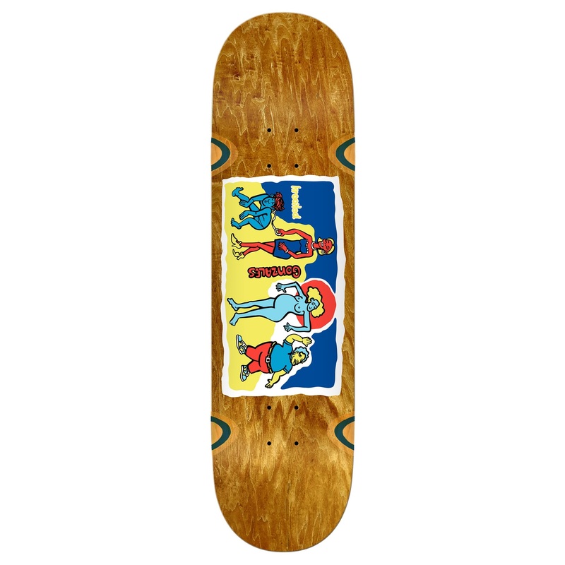 KROOKED DECK GONZ FAMILY AFFAIR WHEEL WELLS (9″) 9″
