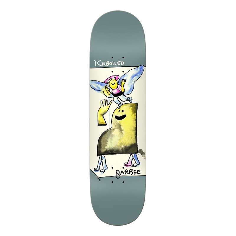 Krooked Ray Barbee Watercolor Deck 8.5″