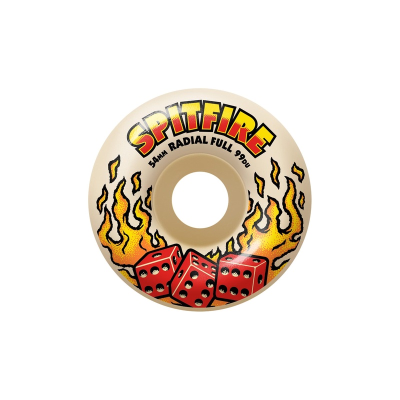 Spitfire Formula Four Hot Hand Radial Full Wheel 99DU 54mm