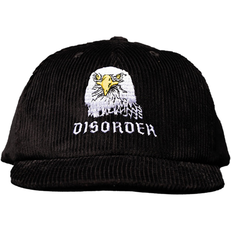 DISORDER EAGLE SCOUT LOGO HAT ADJ-BLACK