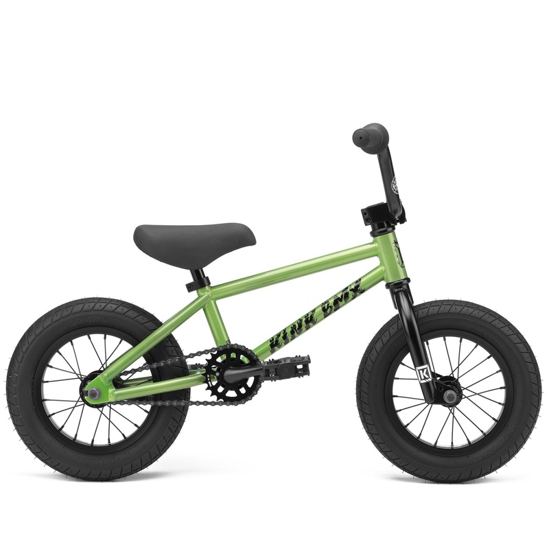 Kink 2023 Roaster 12 Complete BMX Bike – Gloss Digital Green
