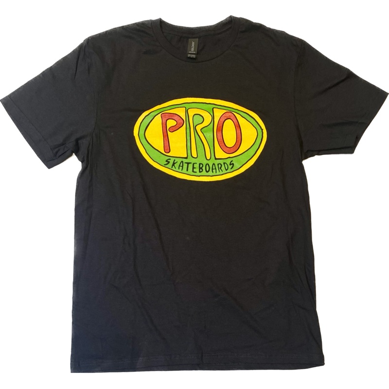 Pro Skates Bad Brains Proval T-Shirt – Black/Rasta Medium