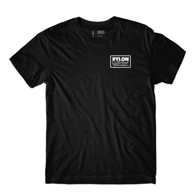 PYLON T-SHIRT PEST BLACK MED