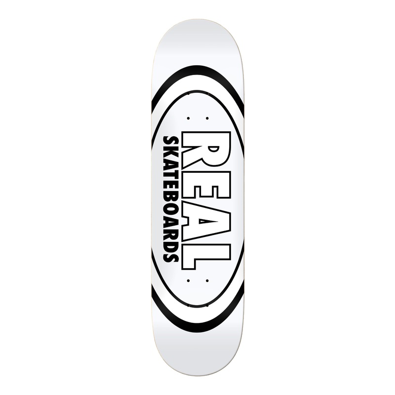 Real Classic Oval Deck 8.38″ White