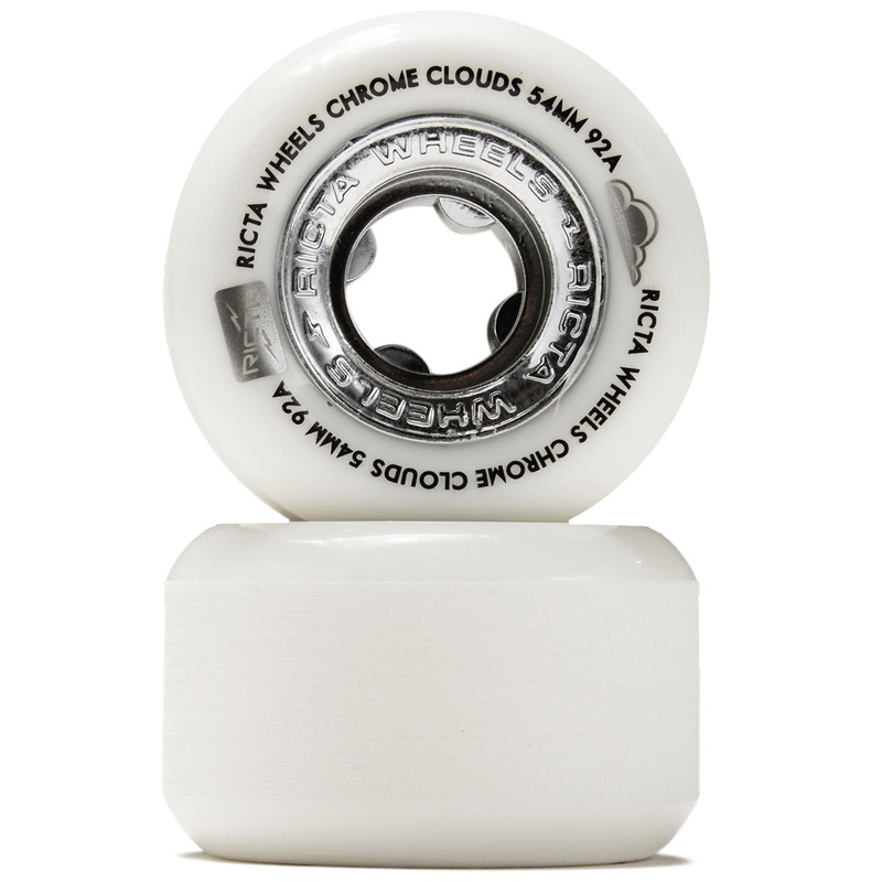 Ricta Chrome Clouds 92a Wheels 54mm