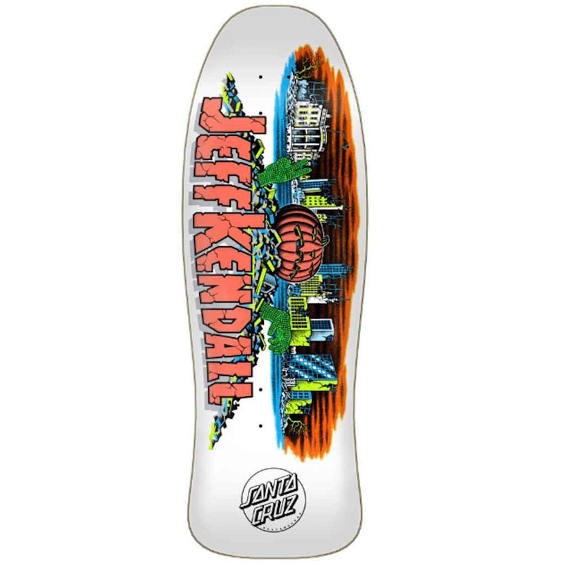 SANTA CRUZ REISSUE DECK KENDALL PUMPKIN (10″) 10″