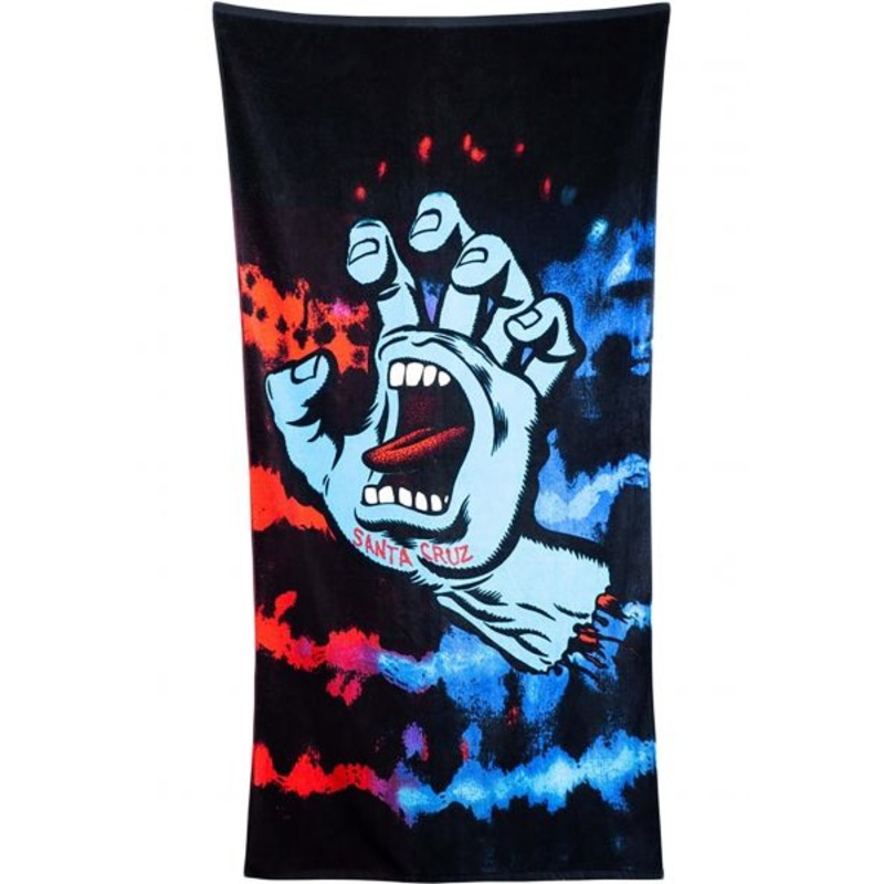 SANTA CRUZ TOWELL SCREAMING HAND TIE DYE