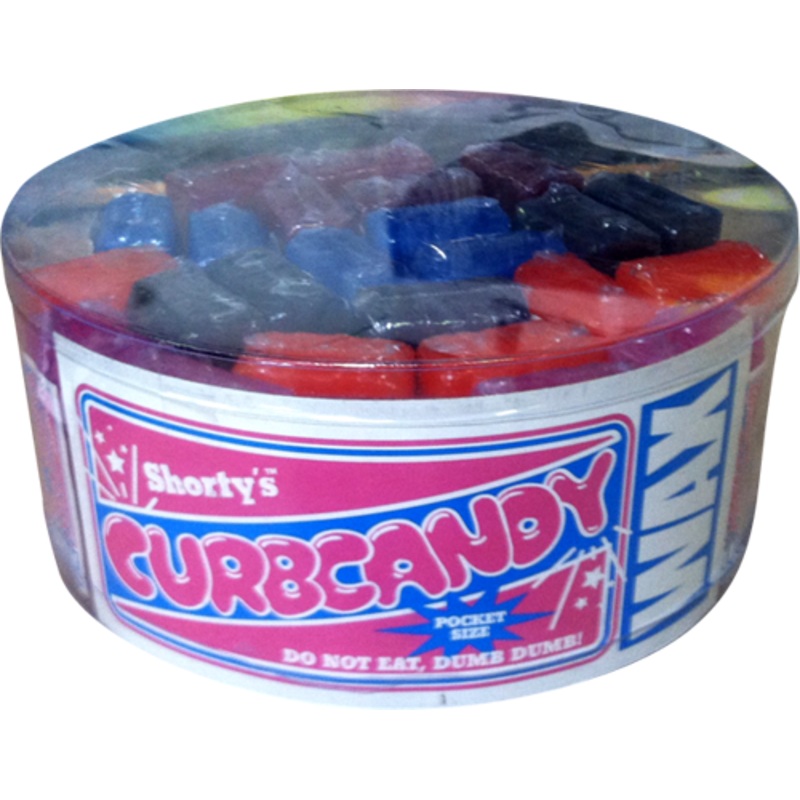 SHORTYS CURB CANDY WAX 25 piece container