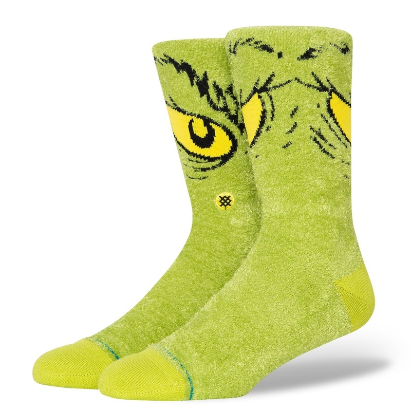 STANCE SOCKS DA DA DA GRINCH – GREEN MED