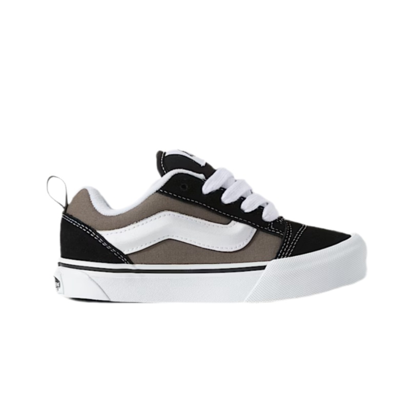 Vans Little Kid’s Knu Skool (Black/Grey) 2Y