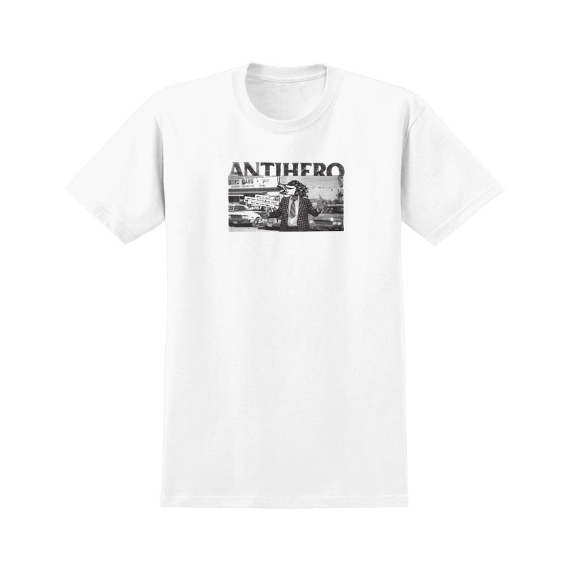 Antihero Pure Stoke T-Shirt S White/Black