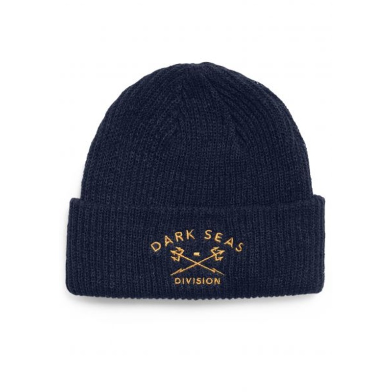 DARK SEAS CRUISER BEANIE DARK NAVY