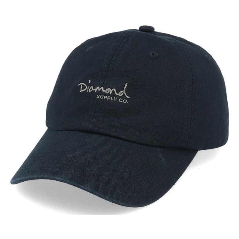DIAMOND OG SCRIPT SPORTS HAT BLACK