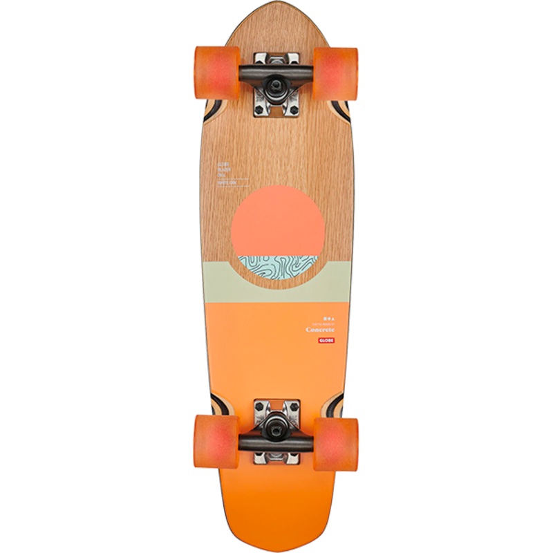 GLB BLAZER 26 COMPLETE- OAK/CONCRETE 7.25″x26.0″ WHITE