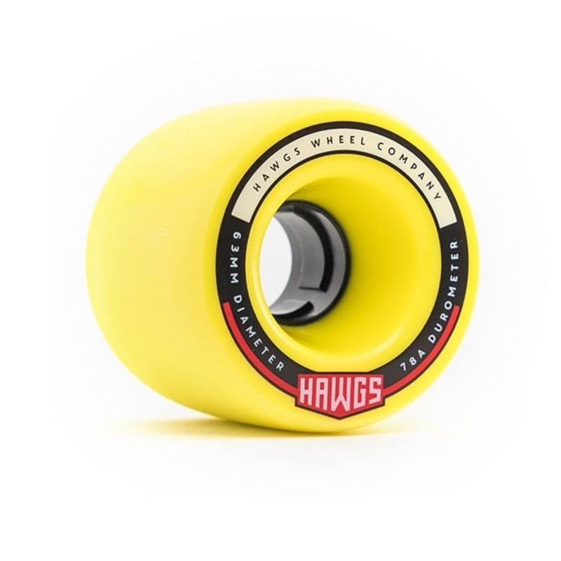 Hawgs Fatty Wheels 63mm 78a – Flat Banana (Set of 4)