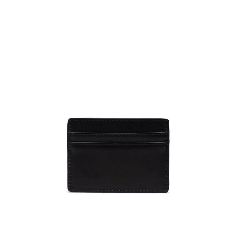 HERSCHEL CHARLIE CARDHOLDER LEATHER BLACK