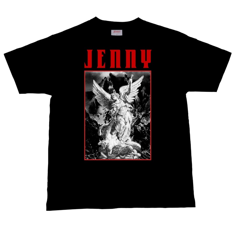 JENNY GOTHIC T-SHIRT BLACK MEDIUM