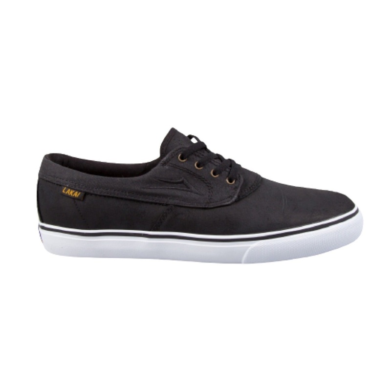 Lakai Shoes Camby – Black/Oiled Suede 7 Black