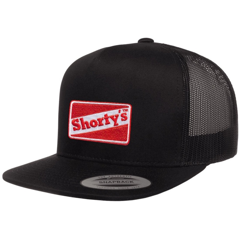 Shorty’s OG Logo Mesh Cap Black – Red