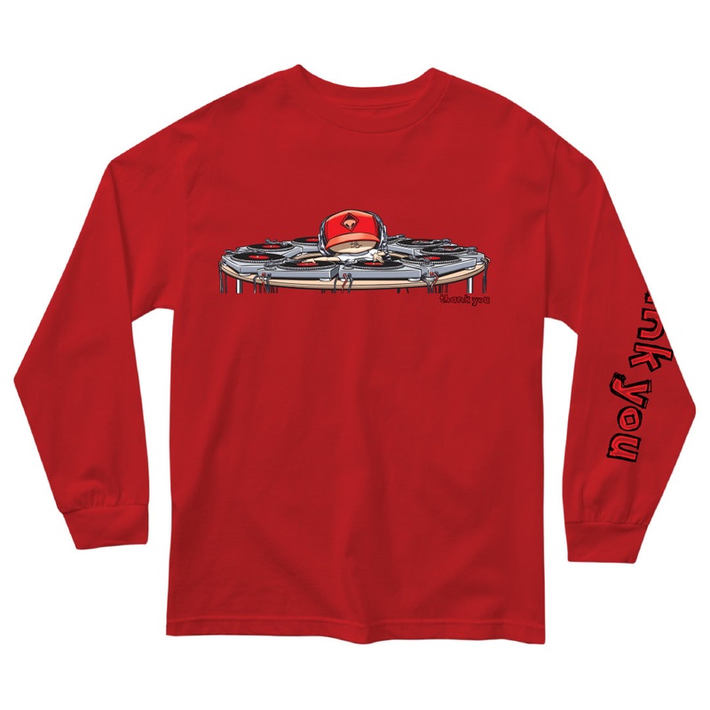 Thank You x Ronnie Creager Mix Master Longsleeve CREAM SMALL