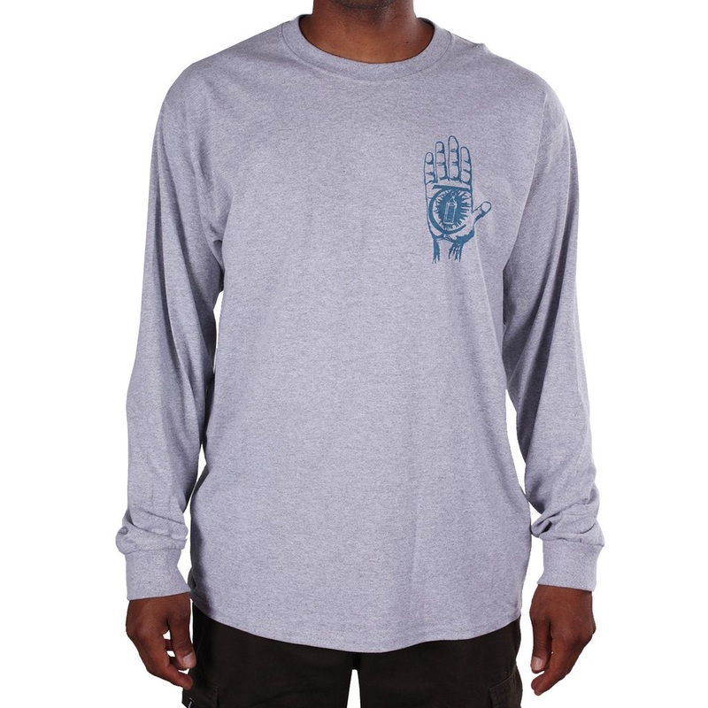 THEORIES L/S T-SHIRT – RASPUTIN GREY SMALL
