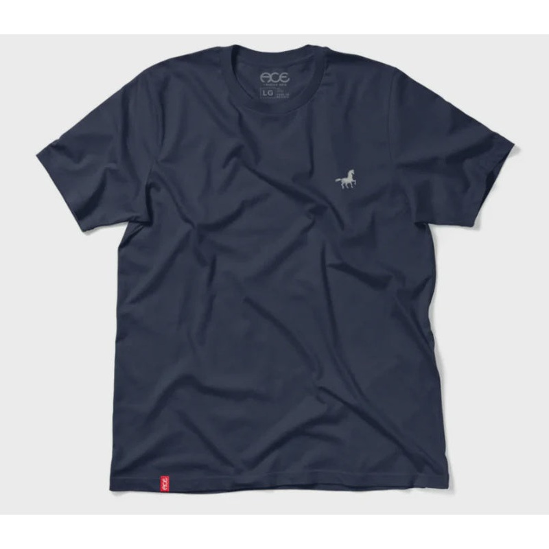 Ace Spanky Embroidered T-Shirt – Navy Small