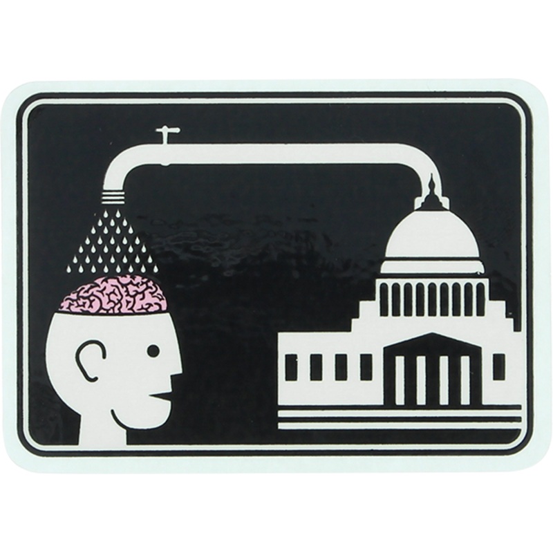 AW BRAINWASH DECAL single