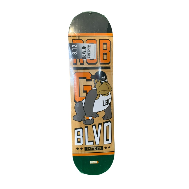 Boulevard Rob G Gorilla 8.1″ Classic Skateboard Deck