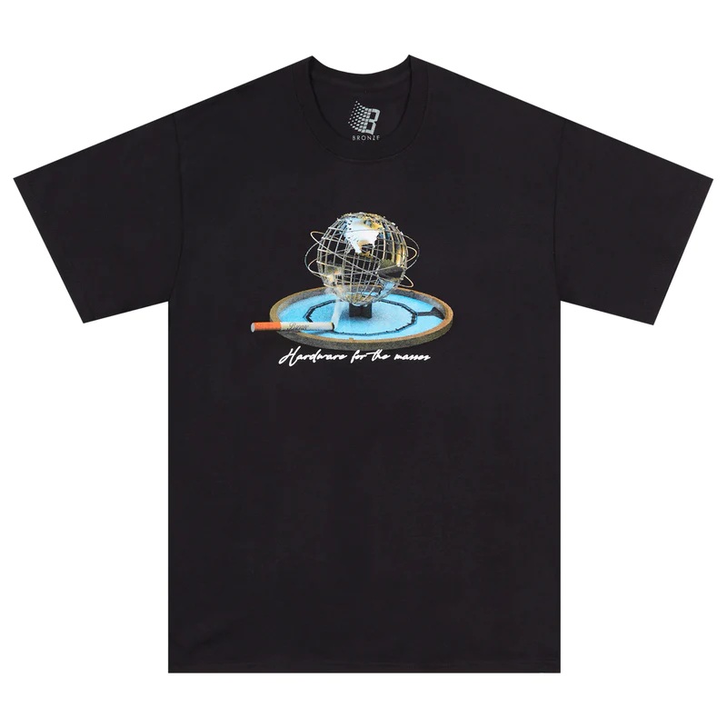Bronze 56k Flushing Meadows T-Shirt – Black Small