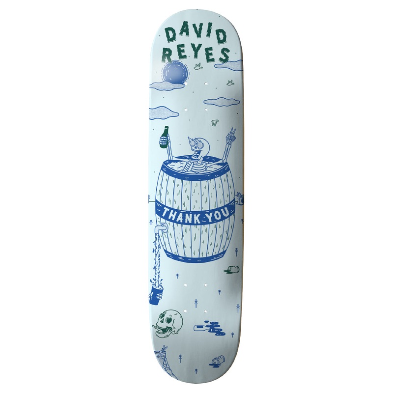 David Reyes Barreled Deck 7.75