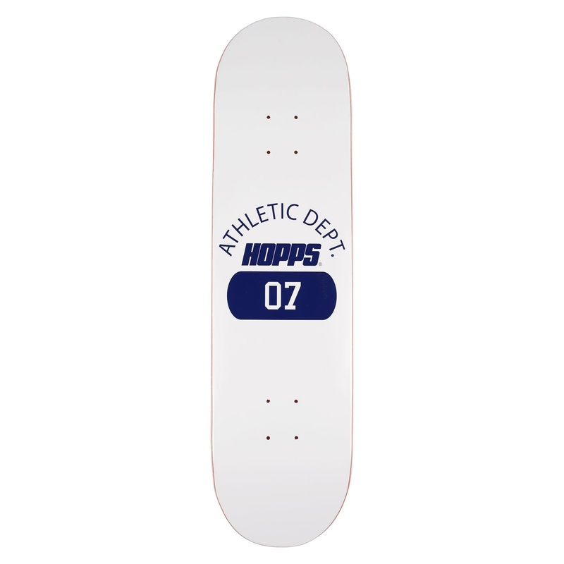 Hopps Skateboards Athletic Dept. 07 Skateboard Deck 8.0″