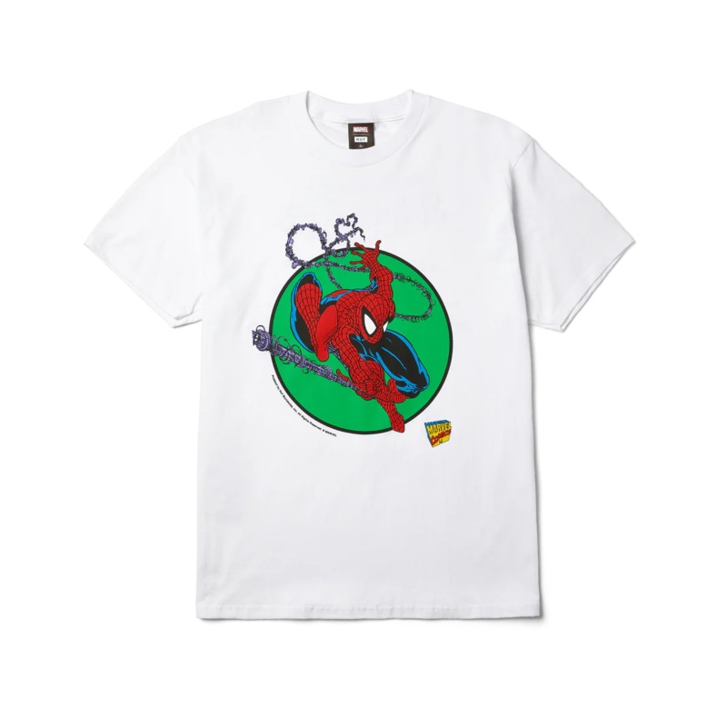 HUF x Marvel Spider-Man Three Hundred SS T-Shirt – White S