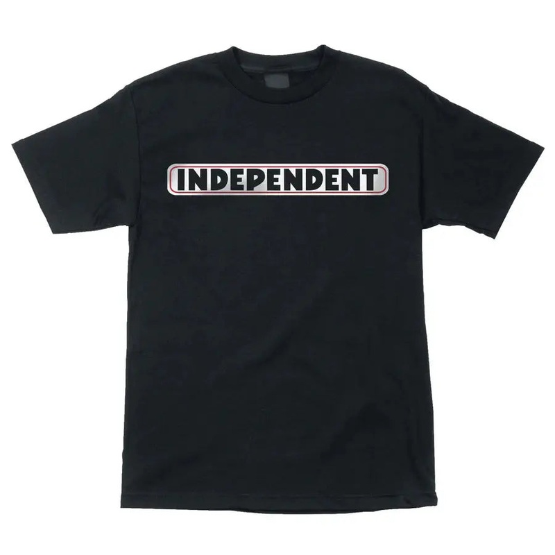 INDEPENDENT BAR LOGO T-SHIRT BLACK MEDIUM