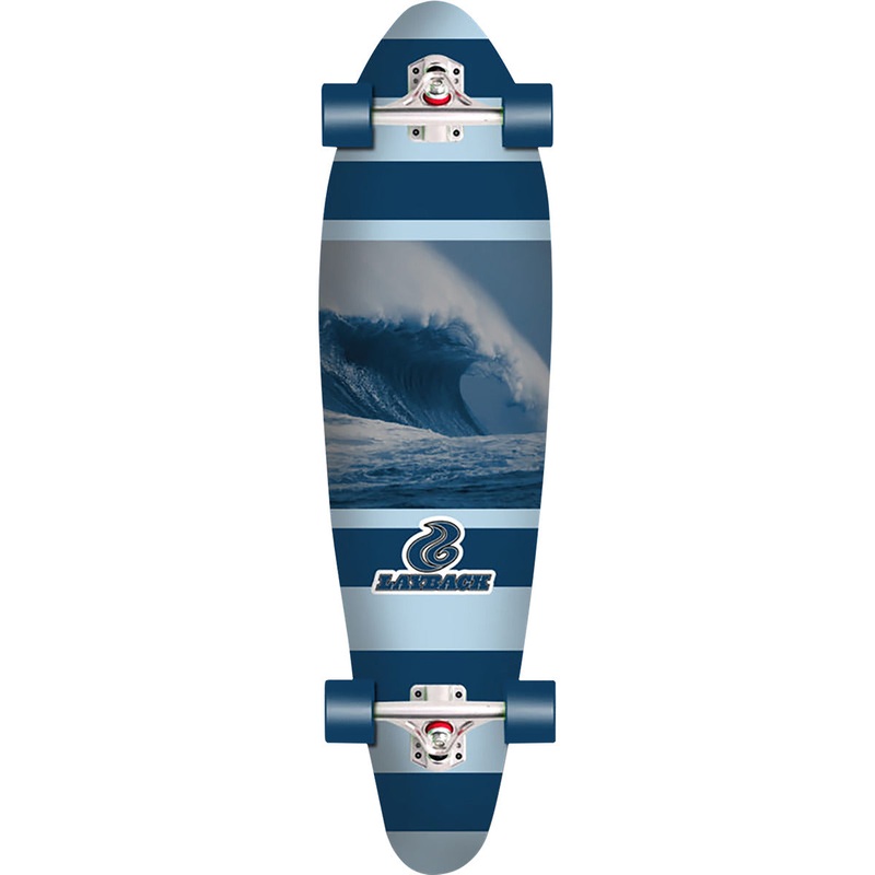 Layback Stormchaser Kicktail Longboard Complete – 9.75″