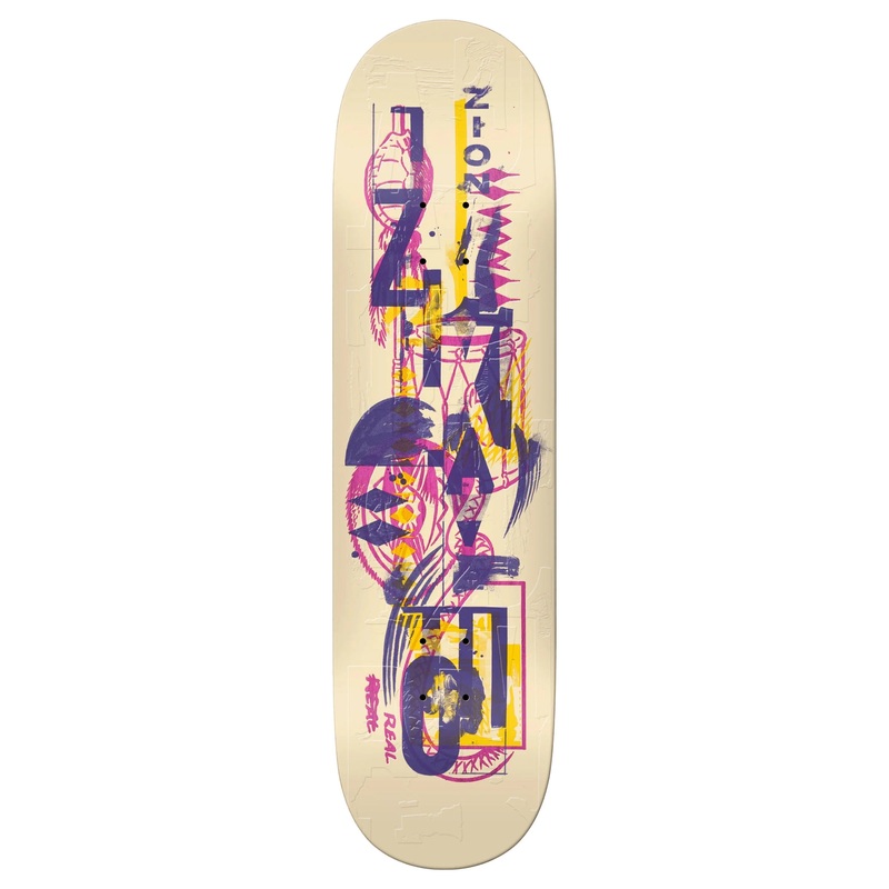 Real Zion Abstraction Skateboard Deck – 8.5