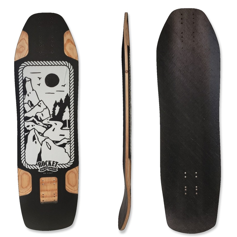 Rocket: DH Scout Longboard Deck