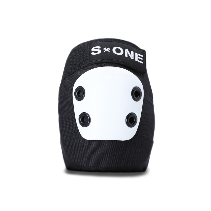 S1 Elbow Pads – Black/White X-Small
