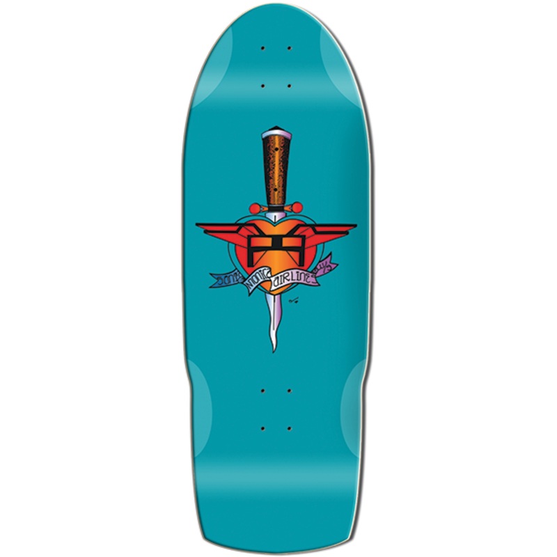 SMA HEART ATTACK DECK 10.5″x31.0″ TEAL