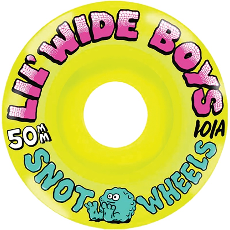 SNOT LIL WIDE BOYS GRN/YEL SWIRL 50mm 101A