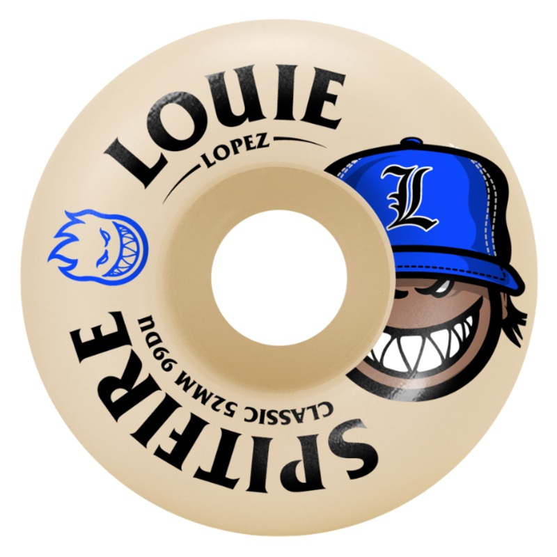 Spitfire F4 99D Louie Burn Squad Classic Wheels 52mm