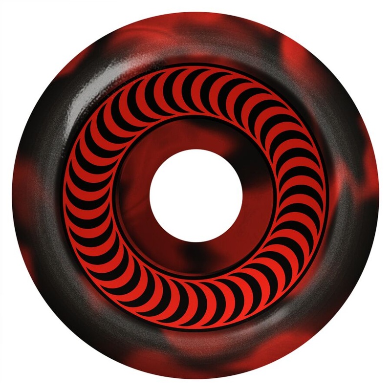 SPITFIRE WHEELS FORMULA FOUR OG CLASSICS BLACK/RED SWIRL 99A (54MM) 54MM