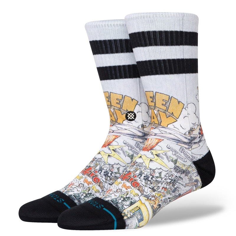 STANCE SOCKS GREEN DAY BASKET CASE MEDIUM