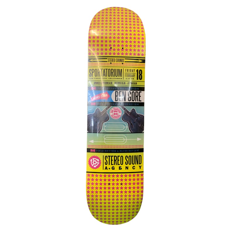 Stereo Ben Gore Concert & Dance 8.1″ Classic Skateboard Deck