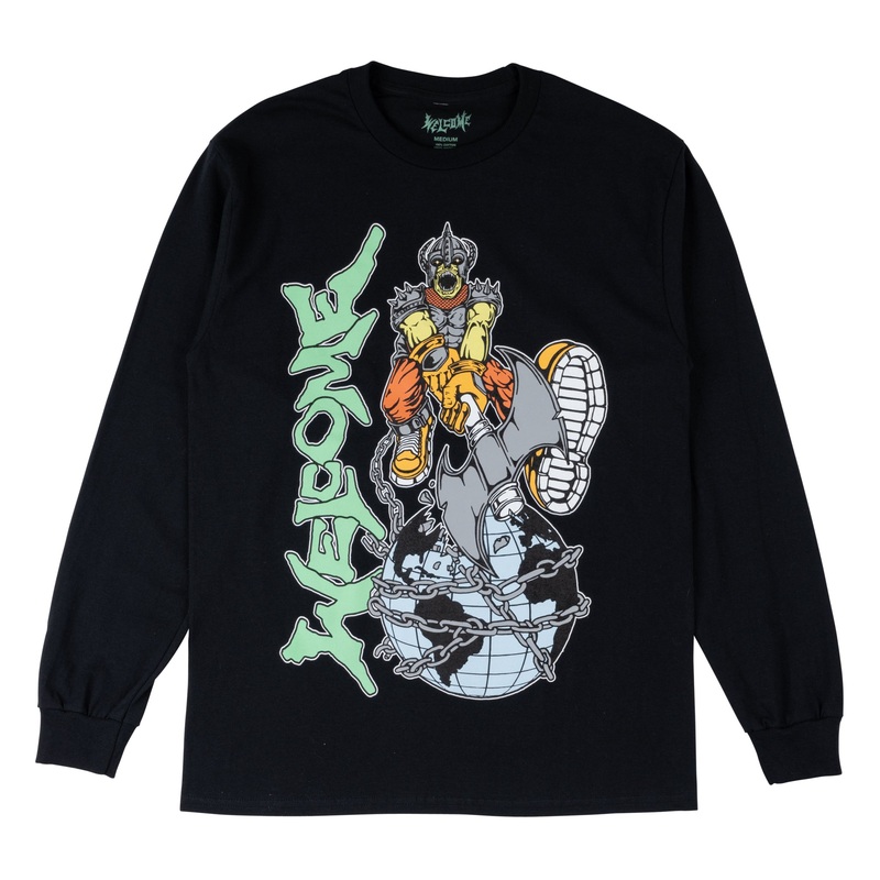 Unchained Long Sleeve Tee – Black Small