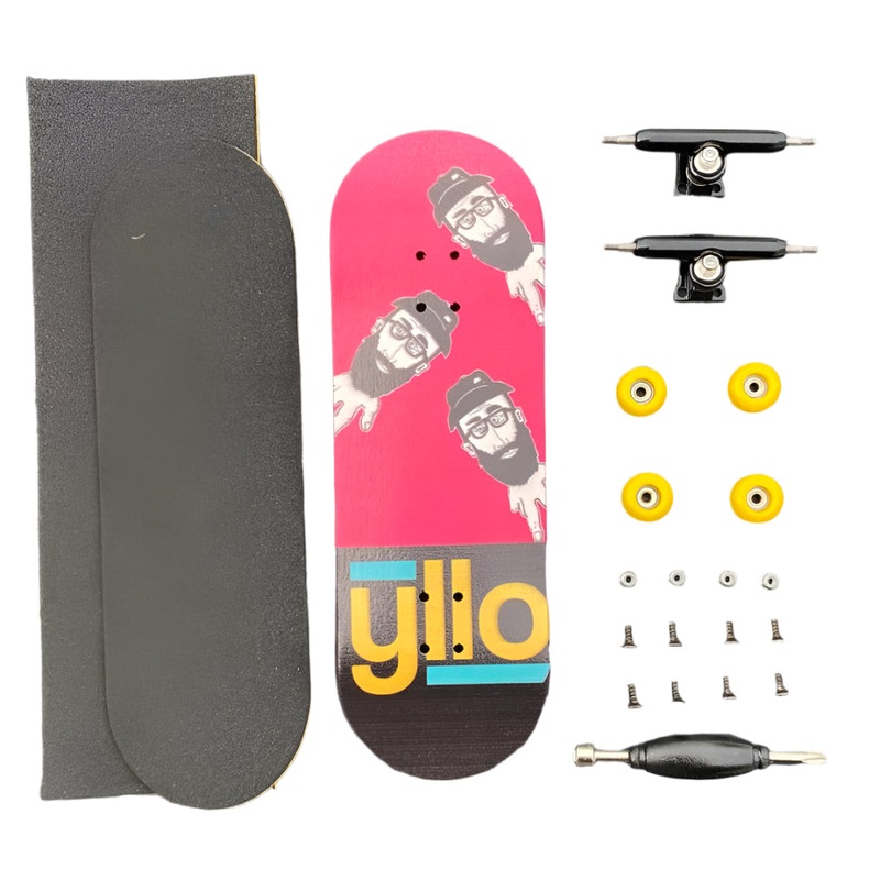 YLLO WhtMyk Colab Finger Board Complete Set
