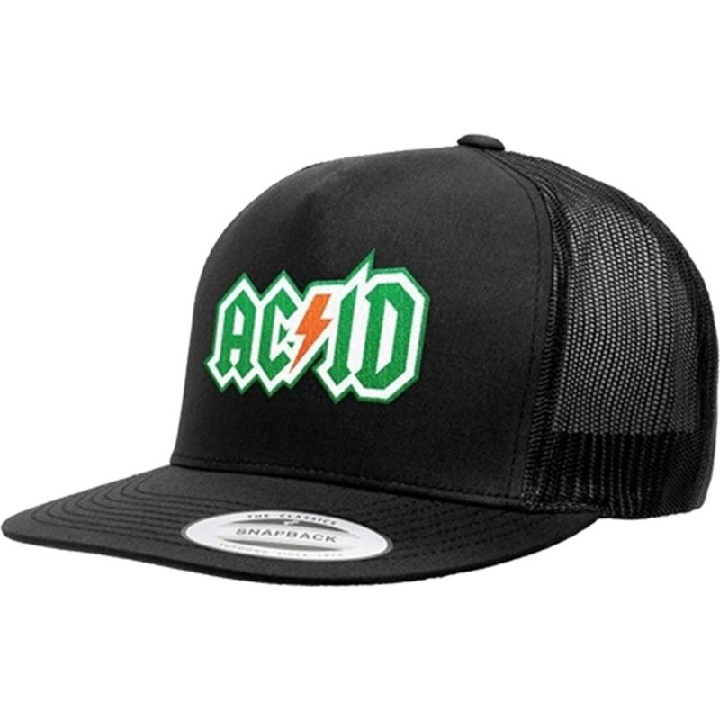 ACID SKATERADE MESH HAT ADJ-BLACK