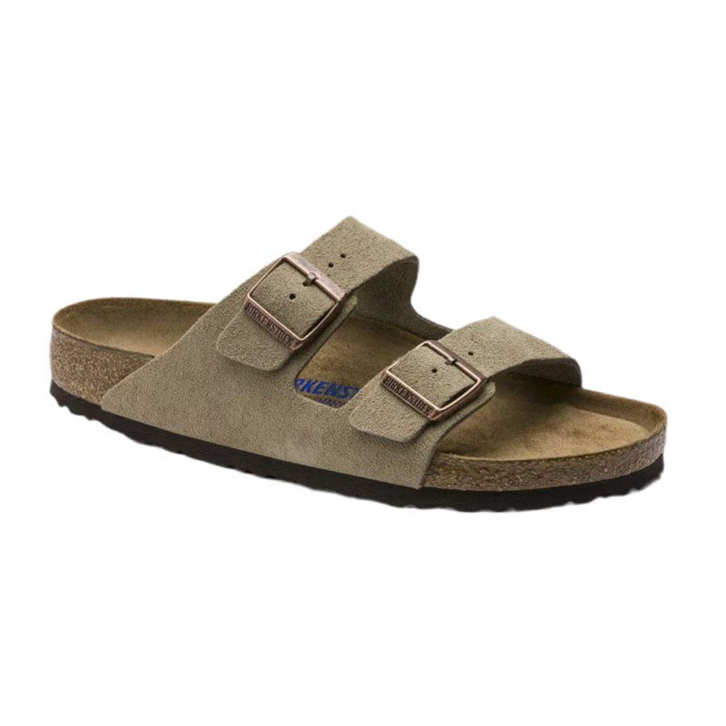 Birkenstock Arizona BS Softbed Suede (Taupe) 35