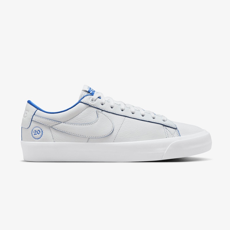 Blazer Low GT (Summit White/Royal Blue) 8.5